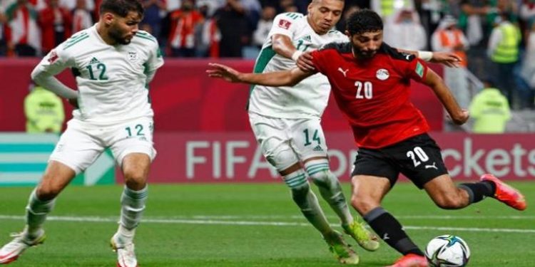 مباراة مصر و الجزائر