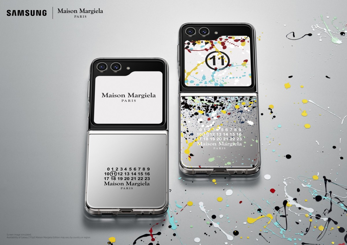 Galaxy Z Flip5 Maison Margiela Edition 