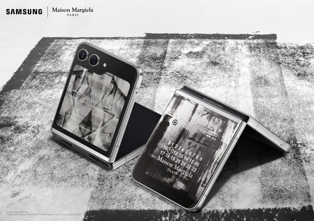 Galaxy Z Flip5 Maison Margiela Edition