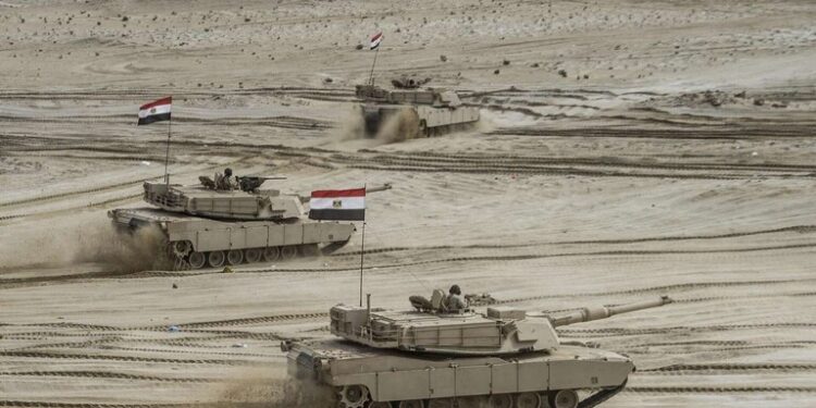 الدبابات المصرية