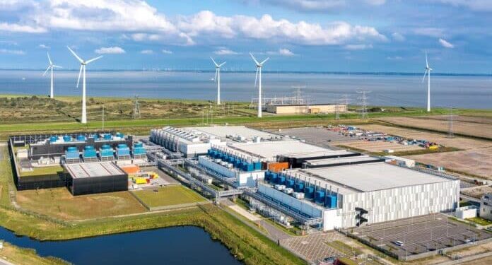 Google’s data center in Eemshaven, Netherlands