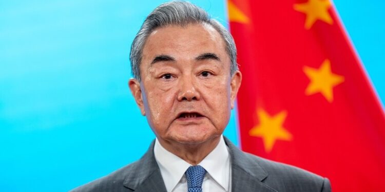 وزير الخارجية الصيني وانغ يي