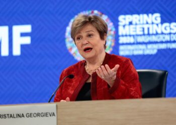 المديرة العامة لصندوق النقد الدولي، كريستالينا غورغييفا