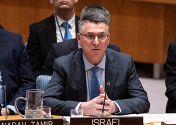 وزير الخارجية الإسرائيلي جدعون ساعر