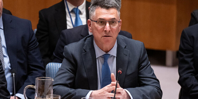 وزير الخارجية الإسرائيلي جدعون ساعر