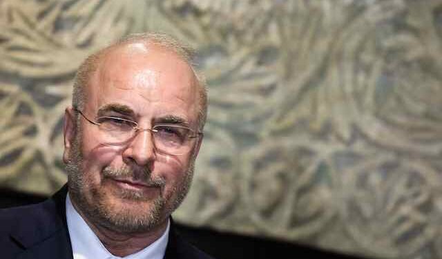 كبير ‌المفاوضين الإيرانيين ورئيس مجلس الشورى ​الإسلامي محمد ​باقر قاليباف